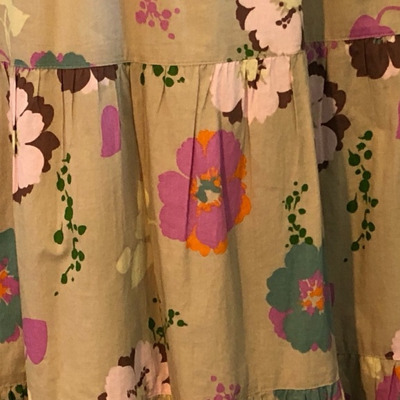 Vintage, Jackpot floral prairie skirt. - Picture 3 of 6